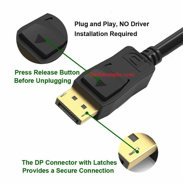 Displayport sang hdmi